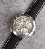 Replica Omega Speedmaster 3211 Silver Dial Black Nylon Strap A7750 - Image 2