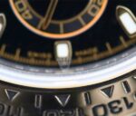 Replica Rolex Daytona 116523 Thick YG Wrapped Black Dial Sticks Markers SS/YG Bracelet A7750 - Image 4