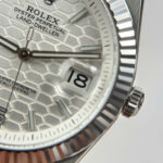Rolex Land-Dweller 127336 White   Honeycomb Motif Dial Best Replica Watches 40mm - Image 6