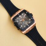 HUBLOT SQUARE BANG UNICO 45mm Rubber Strap(1:1 replica) - Image 5