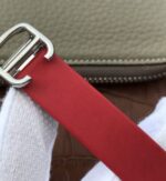 Replica Cartier High Jewelry Watches WJ306014 White Dial Red Fabric Strap - Image 7