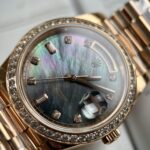 Rolex Day-Date Fake Watch Mother Of Pearl Dial TW Factory 40mm - Image 4