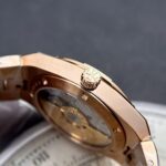 Vacheron Constantin Replica Watch Overseas 4500V Rose Gold Blue Dial PPF 41mm - Image 4