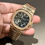 Patek Philippe Nautilus 5712 Replica Watch Black Dial GR Factory 40mm - Image 3
