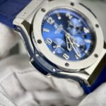 Hublot Replica 11 Watch Big Bang Chronograph Titanium Blue 44mm - Image 6