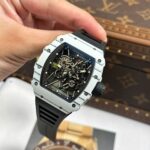 Richard Mille RM35-01 Rafael Nadal Replica Watches White Carbon NTPT ZF Factory 49,9x43mm - Image 3