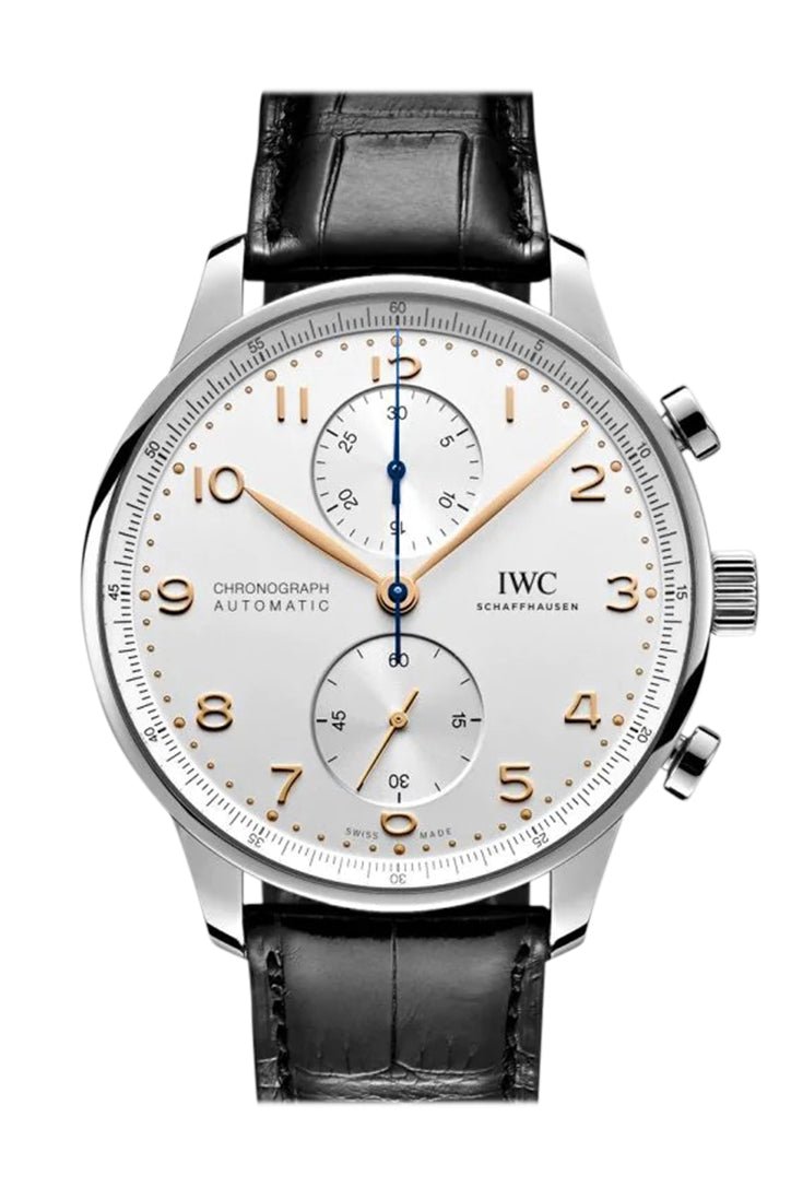 D91EA5E0-8099-982E-B78C-1D892E0C37D3.jpg IWC Chronograph Automatic Silver Dial Watch IW371604(1:1 replica) - Image 1