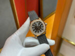 Patek Philippe Luxury Fake Watches Aquanaut 5067 Brown Rubber Strap Quartz Movement PPF Factory 35,6mm - Image 2