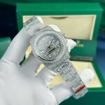 Rolex GMT-Master II Copies Watch Full Stone CZ AMG Factory 40mm - Image 2