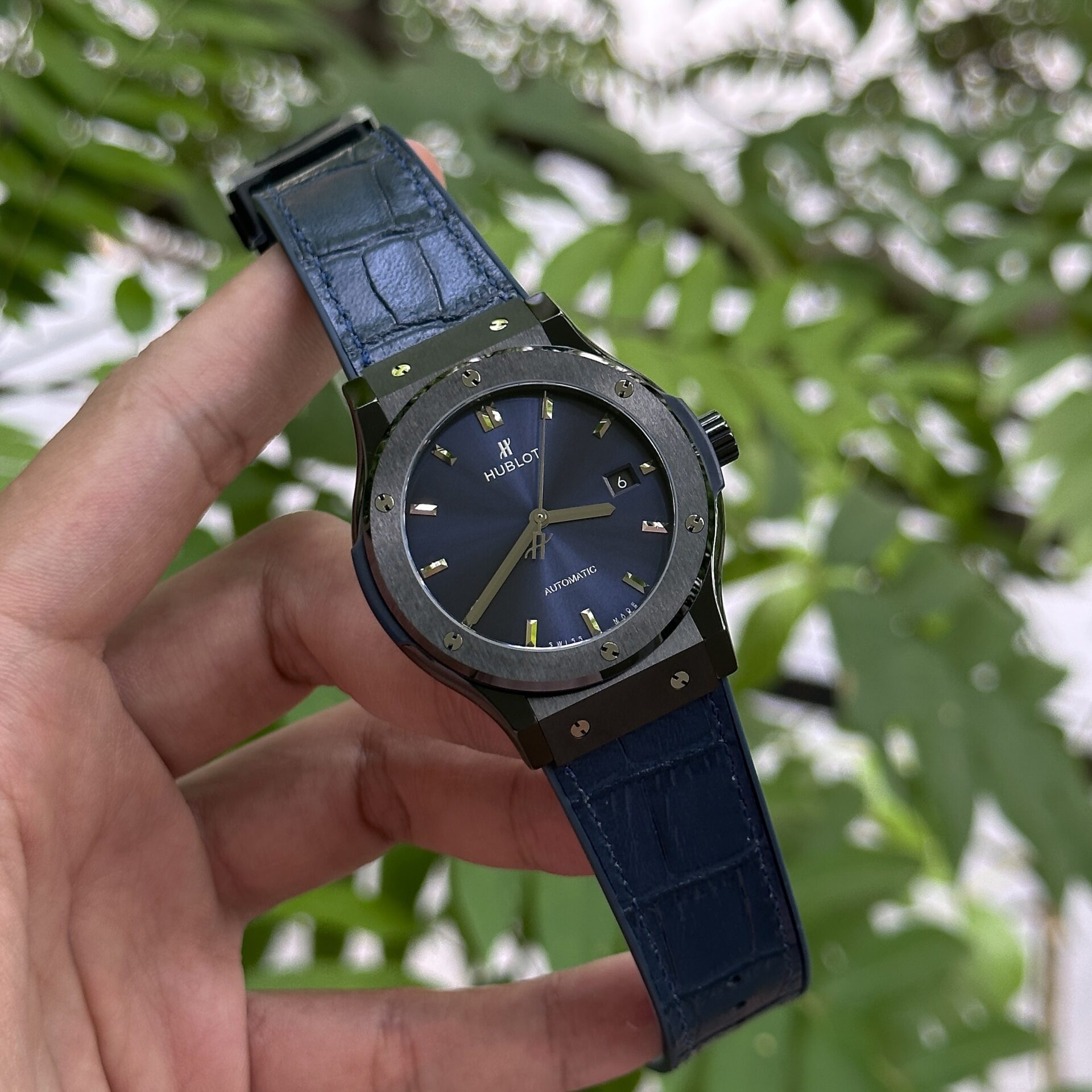 D9DB9C4B-82BA-04A4-C3A2-99603A538038.jpg Hublot Classic Fusion Ceramic Blue Best Replica Watch JJZ 42mm - Image 1