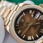 Rolex Day-Date 128235 Replica Watch Dial Chocolate Weight 158gram QF Factory 36mm - Image 6