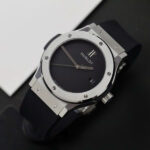 Hublot Classic Fusion 40 Years Anniversary Fake Watch Black Dial 42mm - Image 2