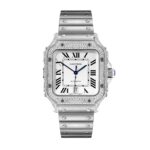 Fake Cartier Replica Watch Santos Limited Edition Black Custom(1:1 replica) - Image 2