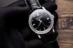 Patek Philippe Calatrava 5298P Replica 1:1 Watch Black With Stone Bezel 38mm - Image 3