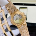 Patek Philippe Nautilus 5723 Copies Watch 18K Gold Wrapped + Synthetic Ruby 40mm - Image 11