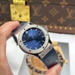 Hublot Classic Fusion Titanium Imitation Watches Blue Dial Weight 84 Grams Super Light JJZ Factory 42mm - Image 3