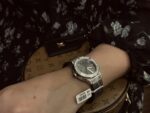 Hublot Classic Fusion Women Dial Gray Copies Watches Full Diamonds Moissanite Hong Kong 33mm - Image 7