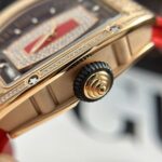 Richard Mille RM07-01 Best Replica Watches Diamonds Red Rubber Strap ZF Factory 36mm - Image 6