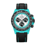ROLEX Diw Daytona quartz fiber celeste invert 40mm oyster black(1:1 replica)
