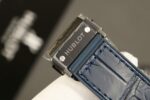 Hublot Classic Fusion Ceramic Best Replica 11 Watch Blue Rubber Strap 42mm - Image 8