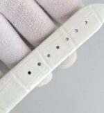 Replica Omega De Ville Lady SS Purple Dial Leather Strap A8520 - Image 6