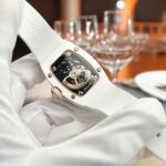 Richard Mille RM07 Super Clone Watches White Ceramic Rubber Strap Automatic Movement 36mm - Image 6