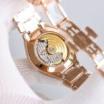 Fake Diamond Watch Replica Patek Philippe Twenty~4 Automatic Haute Joaillerie Rose Gold Diamond Paved Dial & Bracelet 7300/1450R-001(1:1 replica) - Image 2