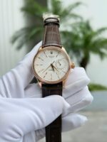 Rolex Cellini 50515 White Dial Replica Watches 18K Gold Wapped Custom 39mm - Image 5