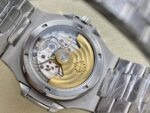 Fake Diamond Watch Patek Philippe Replica 5719/1G-001 Nautilus 40mm White Gold Diamond Pave White Gold Diamond Set Automatic AMG(1:1 replica) - Image 4