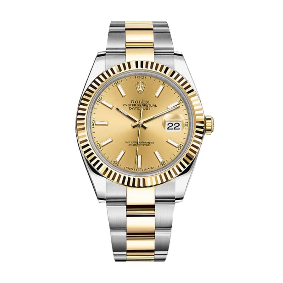 DF221370-A316-8E68-4AE9-437610CB5A2A.jpg Yellow Oyster Perpetual Replica - Image 1