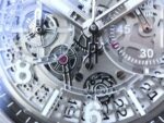 Replica Hublot Big Bang Unico Sapphire Plastic Case Skeleton Dial White Rubber Strap Jap Quartz - Image 5