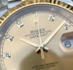 Replica Rolex DateJust 41mm 126333 Noob YG Wrapped YG Dial Diamonds Markers SS/YG Bracelet A3235 - Image 5
