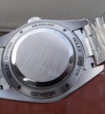Replica Rolex Milgauss 116400 GV JF Green Sapphire Blue Dial SS Bracelet SH3131 - Image 6