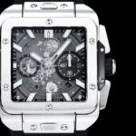 Hublot Big Bang, Square Bang Unico 42mm Textured Rubber Strap(1:1 replica) - Image 2
