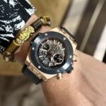 Hublot Replica 1:1 Watch Big Bang Unico King Gold Demi Black BBF Factory 44mm - Image 4