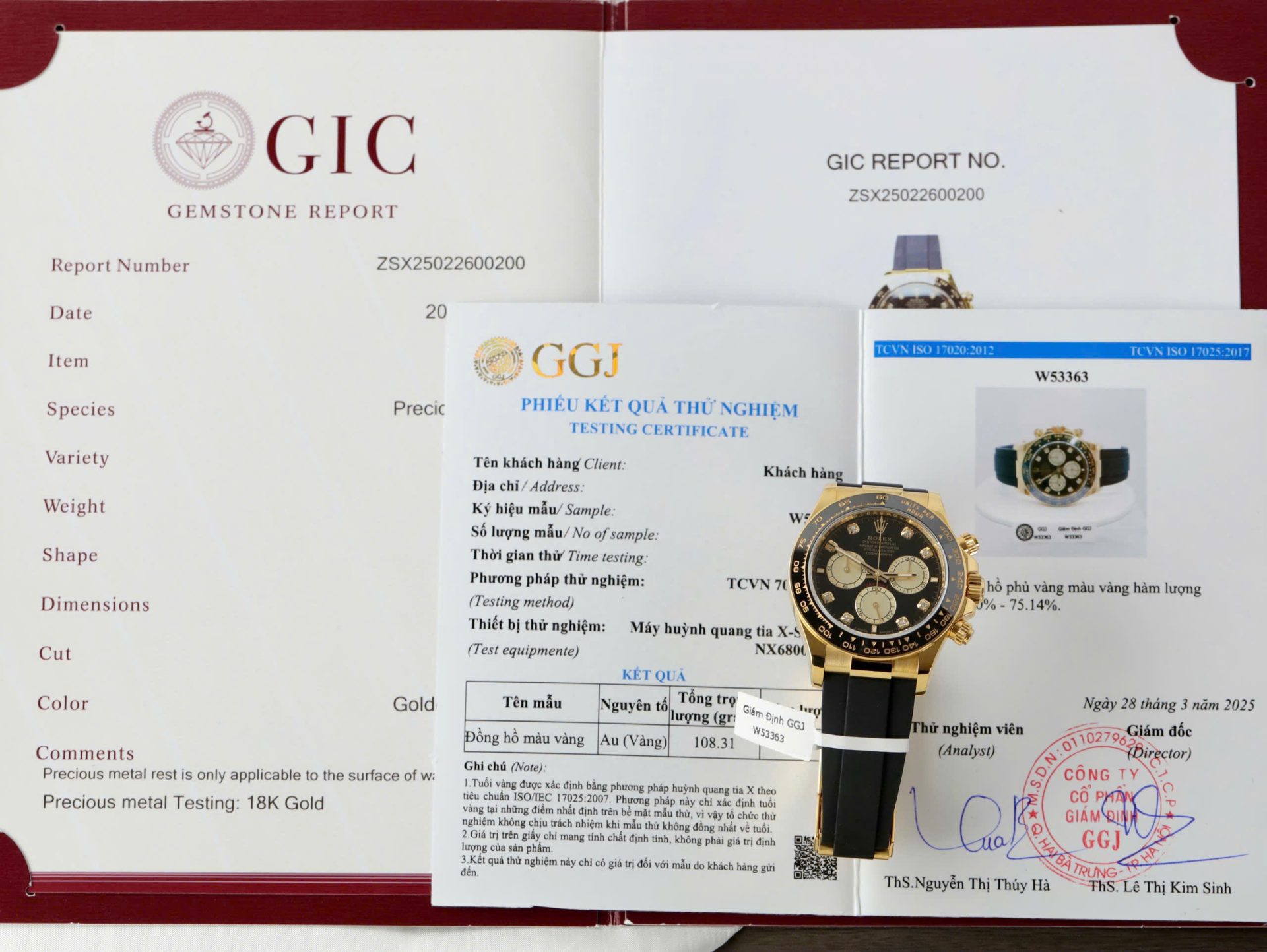 E00ED0FC-2243-5B7B-ABC7-B0CA55A1B359.jpg Rolex Daytona Replica Watch Custom 18K Gold Wrapped Movement Calibre 4131 40mm - Image 1