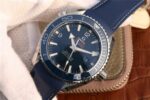 Replica Omega Planet Ocean Professional Blue Liquidmetal Bezel 45mm OMF Rubber Strap A8500 - Image 2