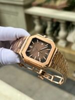 Patek Philippe Cubitus 5821 Rose Gold Replica Watch Dial Square Chocolate 45mm - Image 6