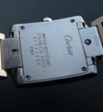 Replica Cartier Tank Francaise Ladies Whtie Dial SS Bracelet Ronda Quartz - Image 5