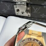 Patek Philippe Replica Watch Complications 5205G Gray Dial Leather Strap 40mm - Image 7