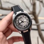 Omega Replica Watch Aqua Terra Worldtimer Gray Dial Rubber Strap VS Factory 43mm - Image 4