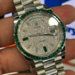 Rolex Day-Date Replica Watches Custom Diamonds Moissanite Weight 200 Grams 40mm - Image 7