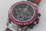 Rolex Daytona Ice Blue Di-Ruby Diamond Conversion-Black(1:1 replica) - Image 3