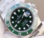 Replica Rolex Submariner 116610 LV Green Ceramic VRF SS Bracelet A2836 - Image 3
