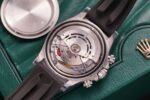 Rolex Rep 11 Watch Daytona 116519LN Gray Dial Rubber Strap Clean Factory 40mm - Image 8