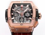 Hublot SPIRIT OF BIG BANG Chronograph, 45 mm Textured rubber strap(1:1 replica) - Image 3