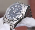 Replica Rolex DateJust 36mm SS 116234 ARF Black Dial Roman Markers 904L SS Bracelet SA3135 - Image 8