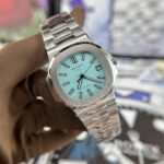 Patek Philippe Nautilus 5711 Tiffany   Co Factory 3K Replica 1:1 Watch 40mm - Image 2
