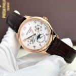 Patek Philippe Grand Complicaitons 5327R Super Clone Watches Brown Leather Strap 40mm - Image 4