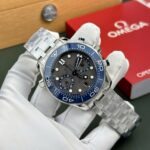 Omega Seamaster Diver 300M Chronograph Replica Watches Dial Gray N1 Factory 44mm - Image 2